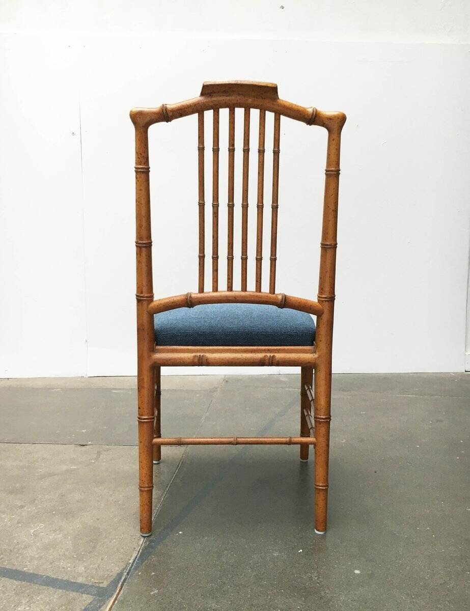 Mid-century Italian dining chairs by Giorgetti, set of 4.