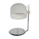 Harvey Guzzini, adjustable desk lamp in white stainless steel, 1960s