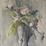 Watercolor signed P.Calagno