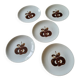 5 Bavaria plates from 1970, Winterling
