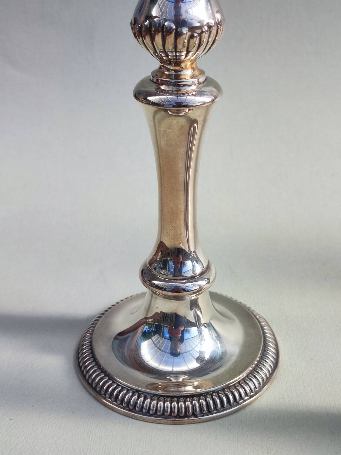 Bougeoirs en argent sterling