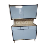 Kitchen buffet - 1960s - Blue Formica