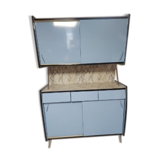 Kitchen buffet - 1960s - Blue Formica