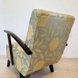 Art Deco Armchairs, Prague, 1950s, Set of 2