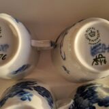 Coffee cups and saucers porcelain Royal Copenhagen