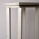 Piédestal suédois vintage en bois peint