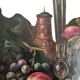 oil painting on panel still life