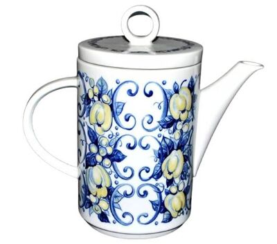 Cafetière théière cadiz vintage en porcelaine villeroy & boch design 1970