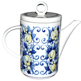 Vintage cadiz porcelain coffee and tea maker villeroy & boch design 1970s