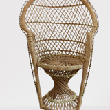 Fauteuil Emmanuelle mini en rotin