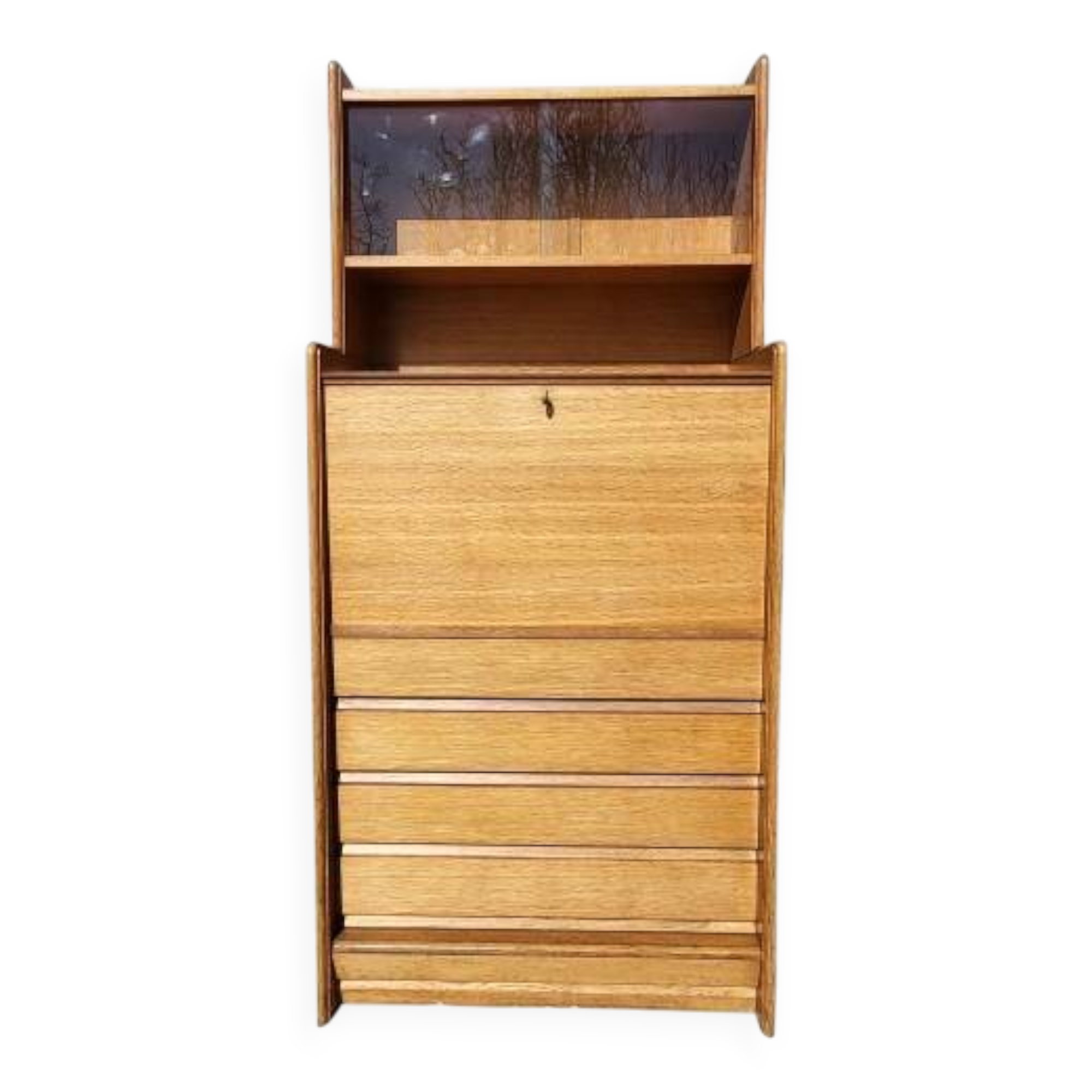 Meuble d'étudiant asymétrique Meyssignac Décorateur, 1950