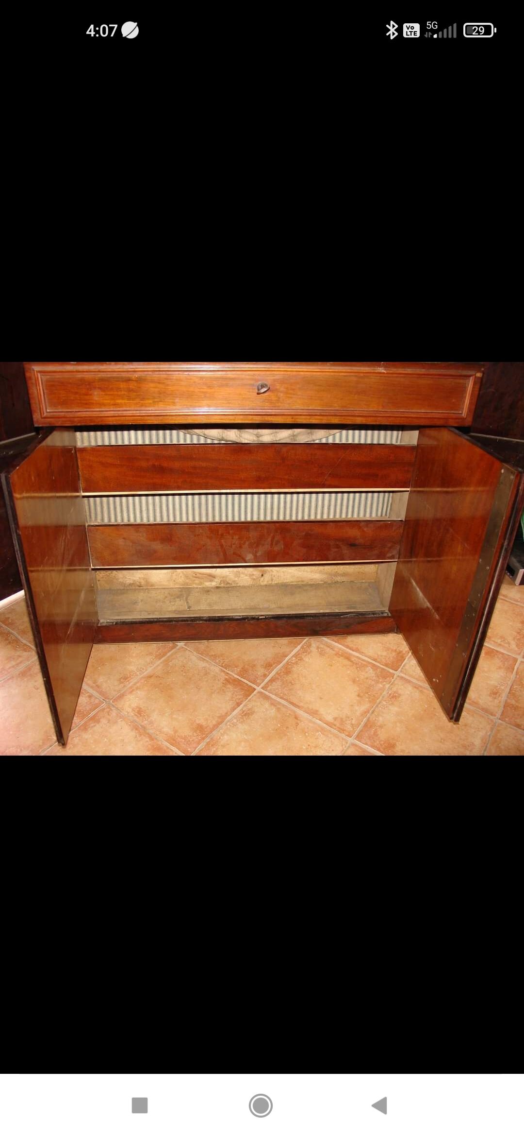 Armoire bonnetière transformable 1872 par Guiraud à Lyon