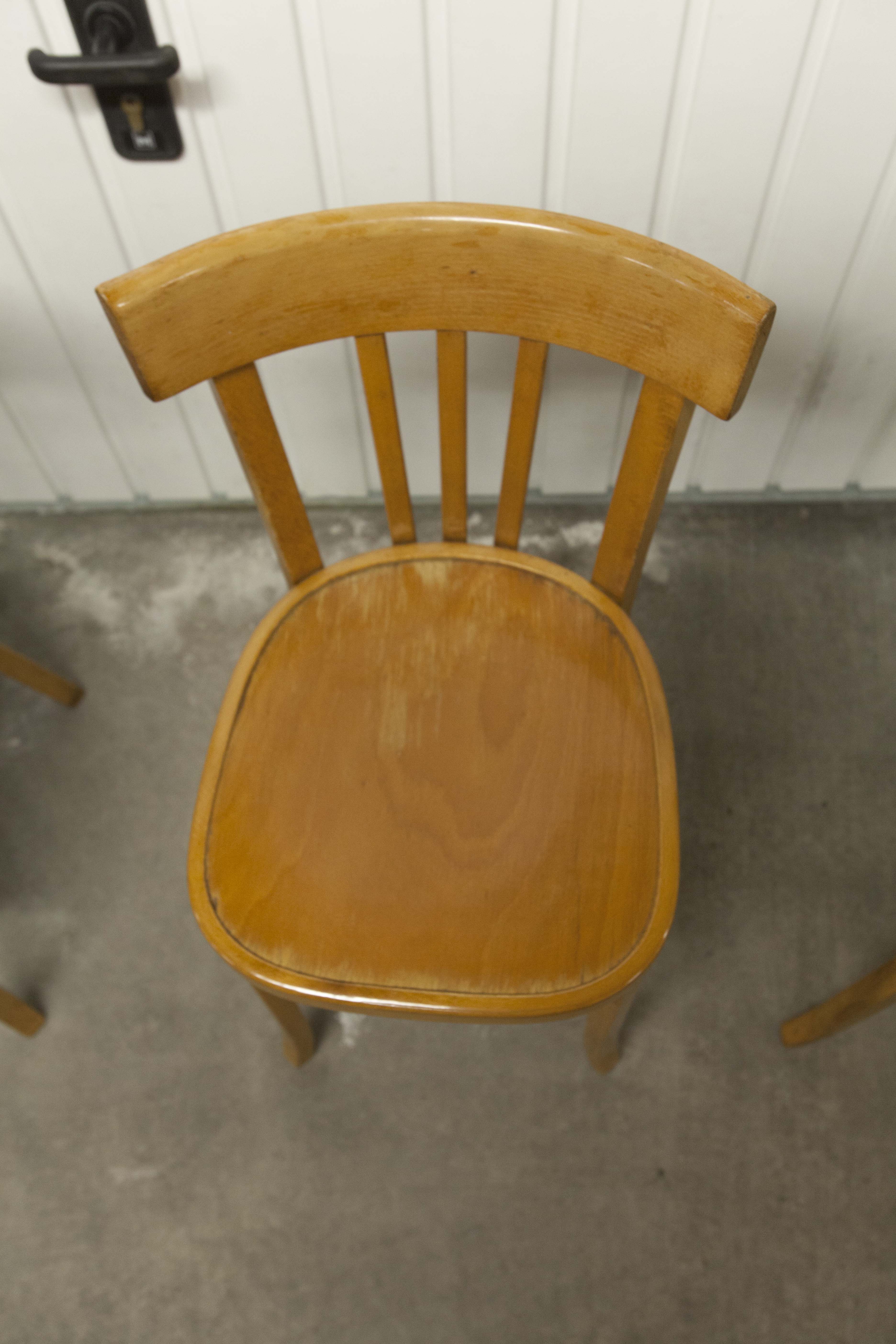 Set of 4 chairs baumann 1981