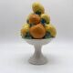 Majolica centrepiece – "Citrus Basket", Italy 1960s