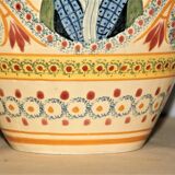 Pair of vases signed Henriot Quimper
