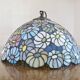 Suspension florale en pate de verre Tiffany