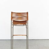 Pair of Tito Agnoli Barstools "MissB" for Pierantonio Bonacina