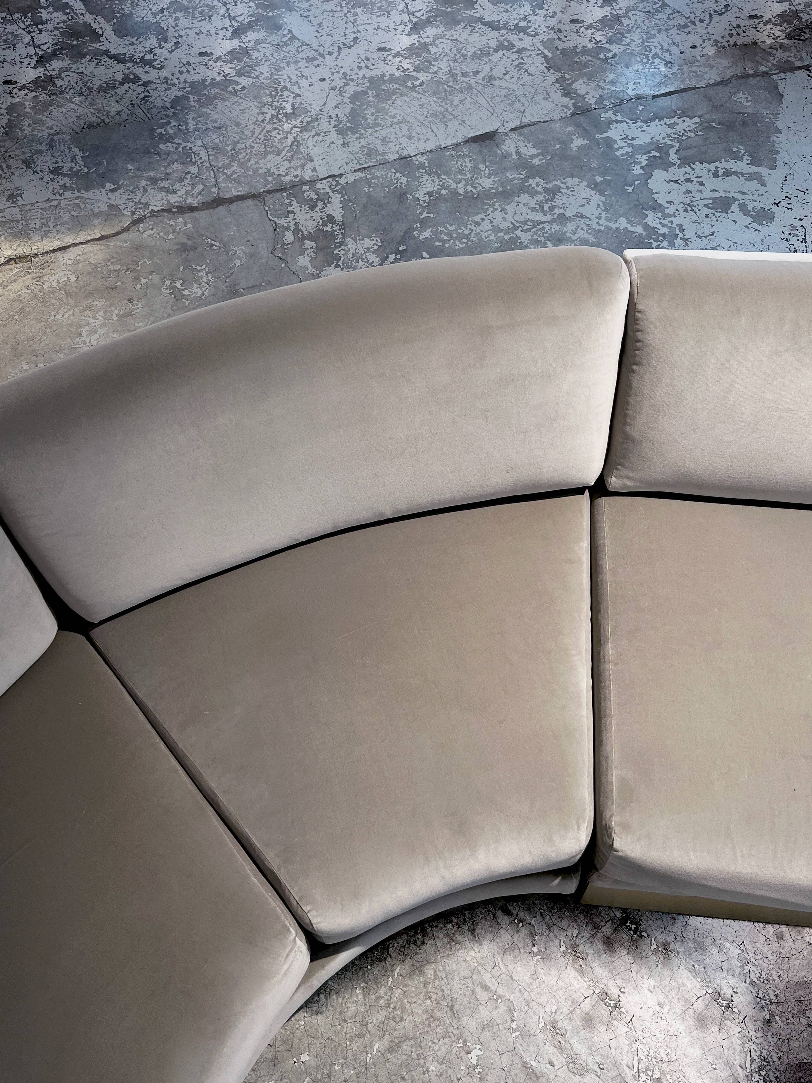 California corner sofa by Jacques Charpentier 1970s