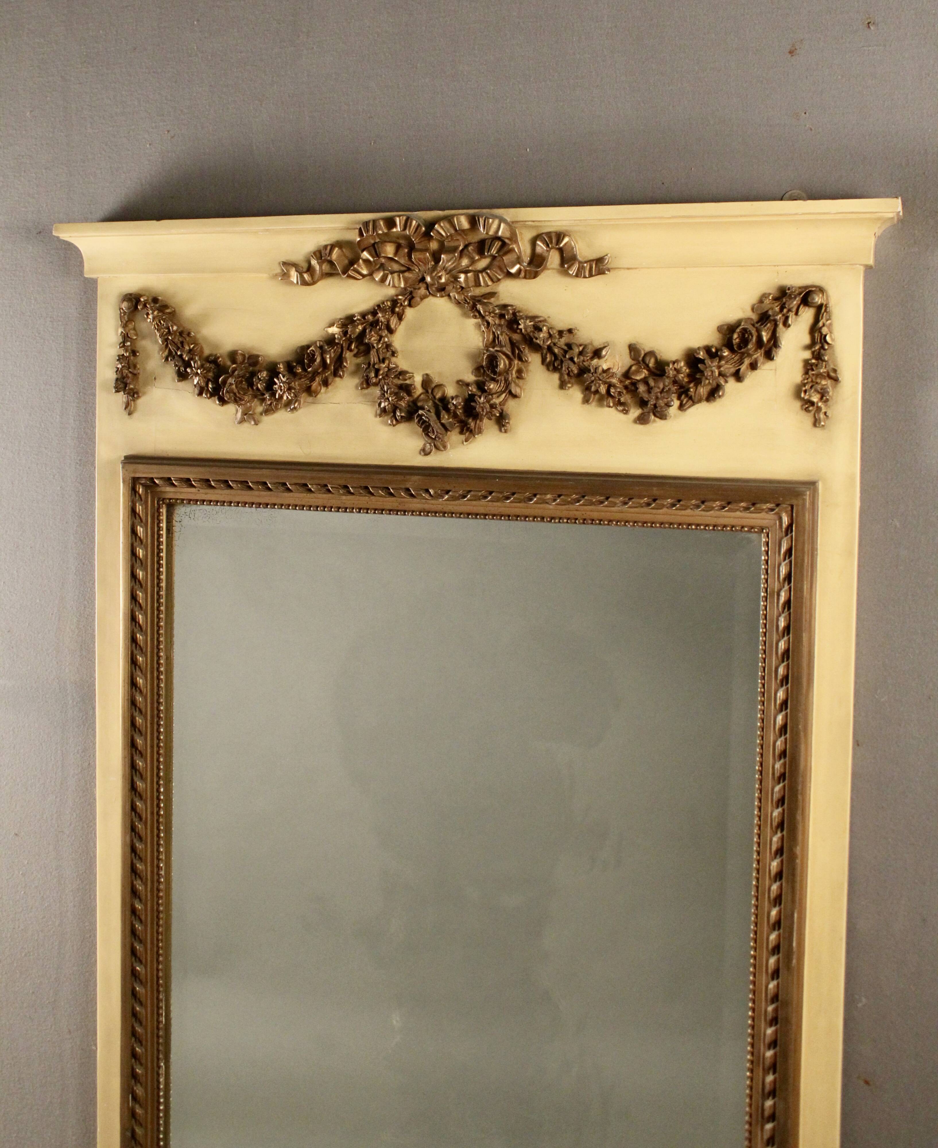 Louis XVI Style Trumeau 90x153cm
