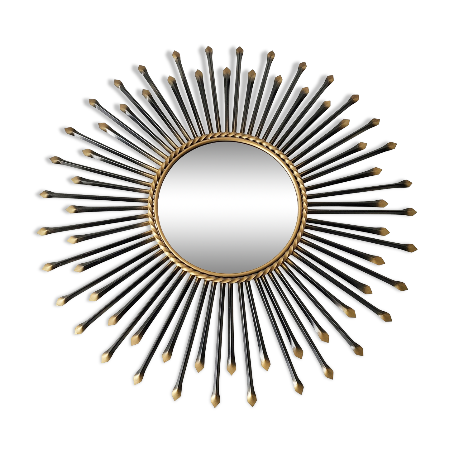 Vintage Chaty Vallauris sun mirror 1960