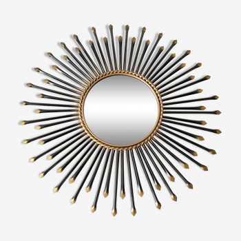 Miroir soleil Chaty Vallauris vintage 1960