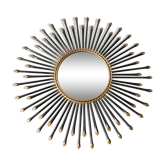 Vintage Chaty Vallauris sun mirror 1960