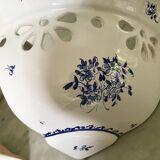 Moustiers ceramic angle sconce