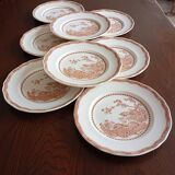 English flat plates by Furnivals "Quail"