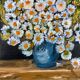 Nature morte bouquet de marguerites