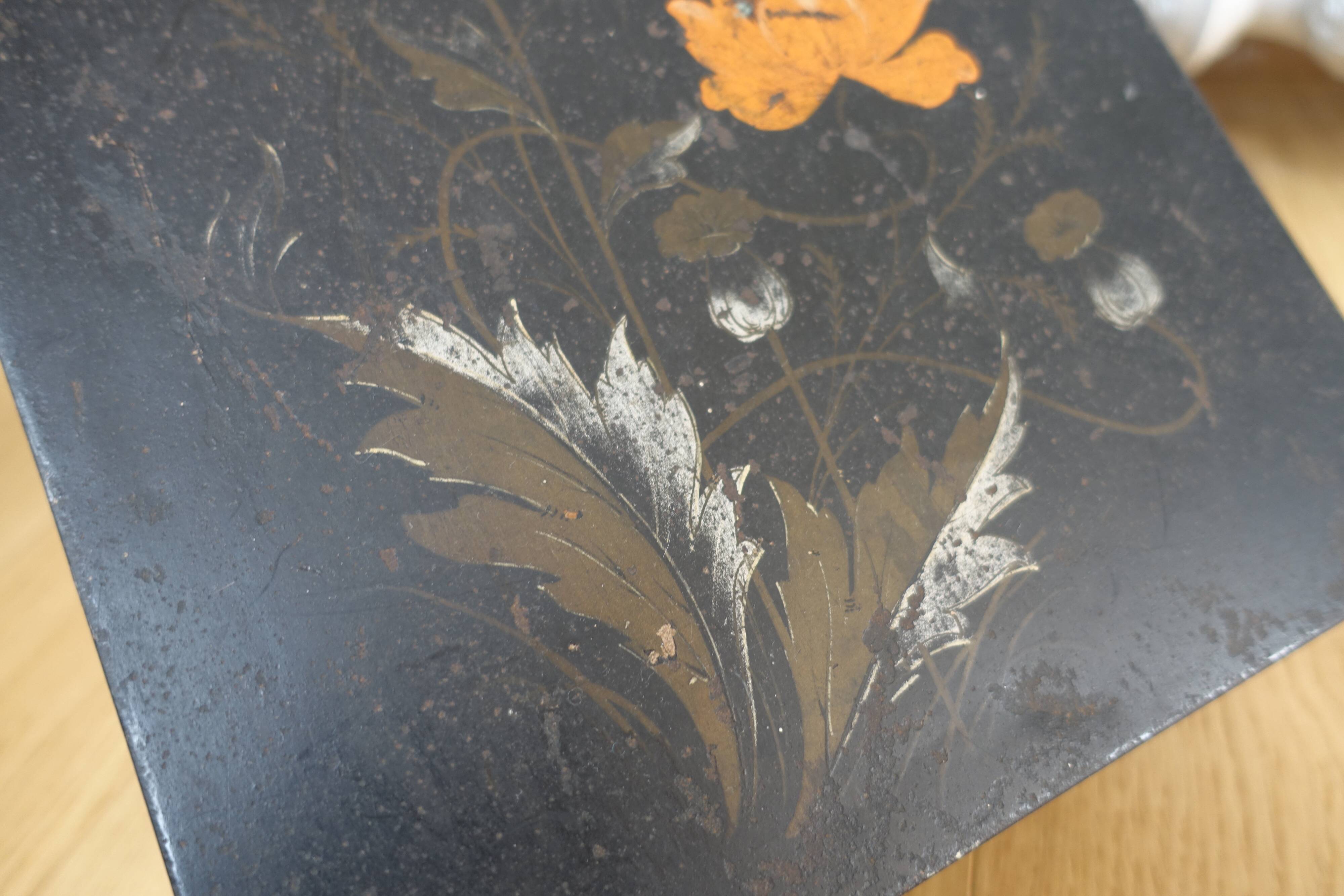 Old Napoleon III coal box