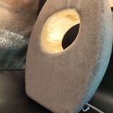 Albert Tormos brutalist stone lamp of Luberon circa 50/70