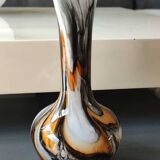 Florence Design opaline vase. Pop Art style. Designer Carlo Moretti. High 25.5 cm