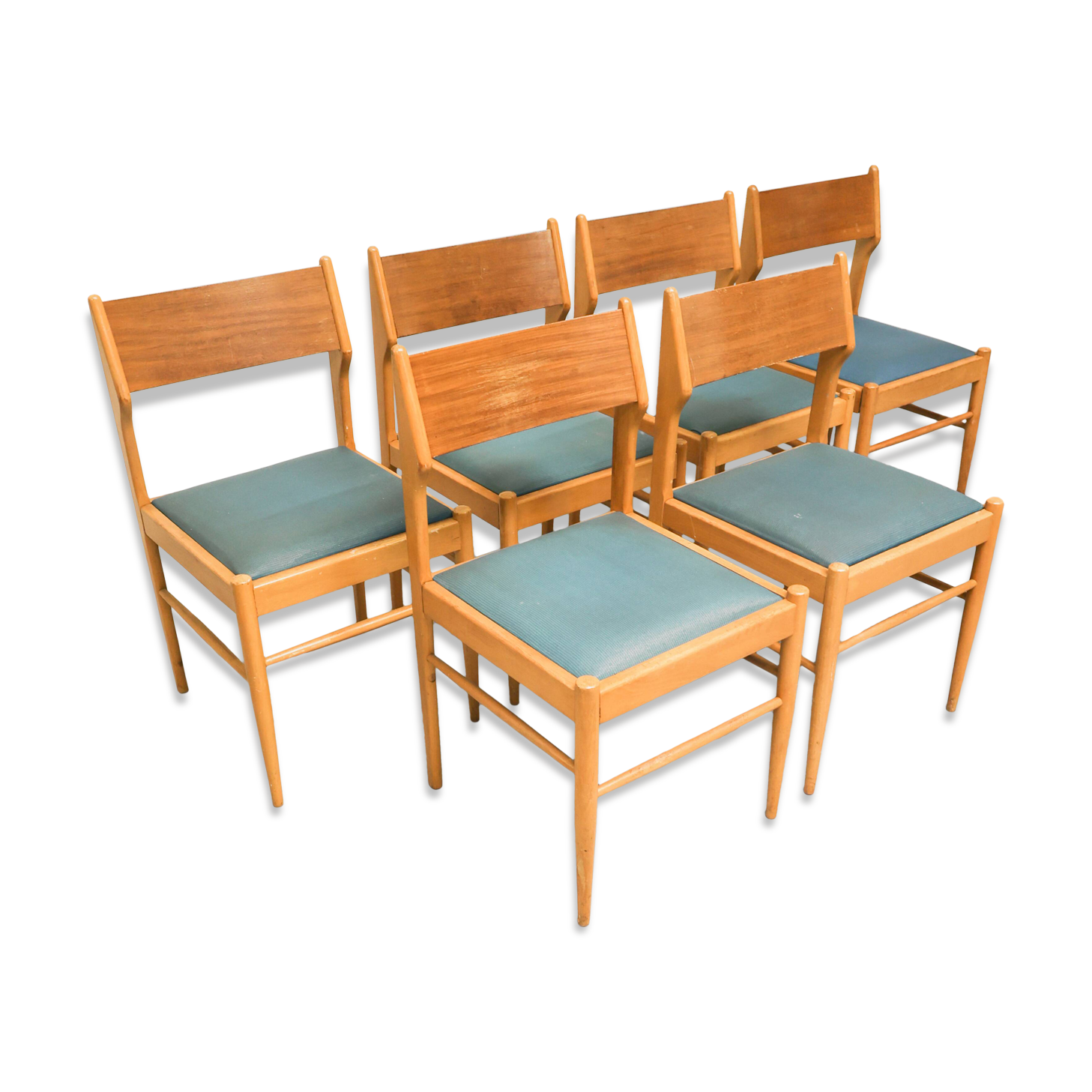 Vintage Scandinavian Dining Chairs, 1970s.