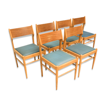 Vintage Scandinavian Dining Chairs, 1970s.