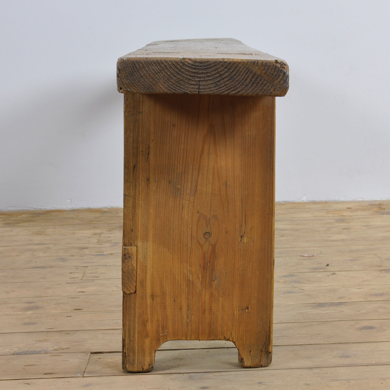 Vintage pine bench, 1930