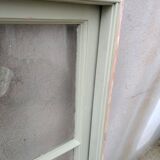 Old window mounted as a fenestron