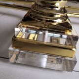 Glass and plexiglas coffee table altuglas