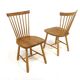 4 chaises scandinaves "Lilla Åland", Carl Malmsten, Suède, 1960