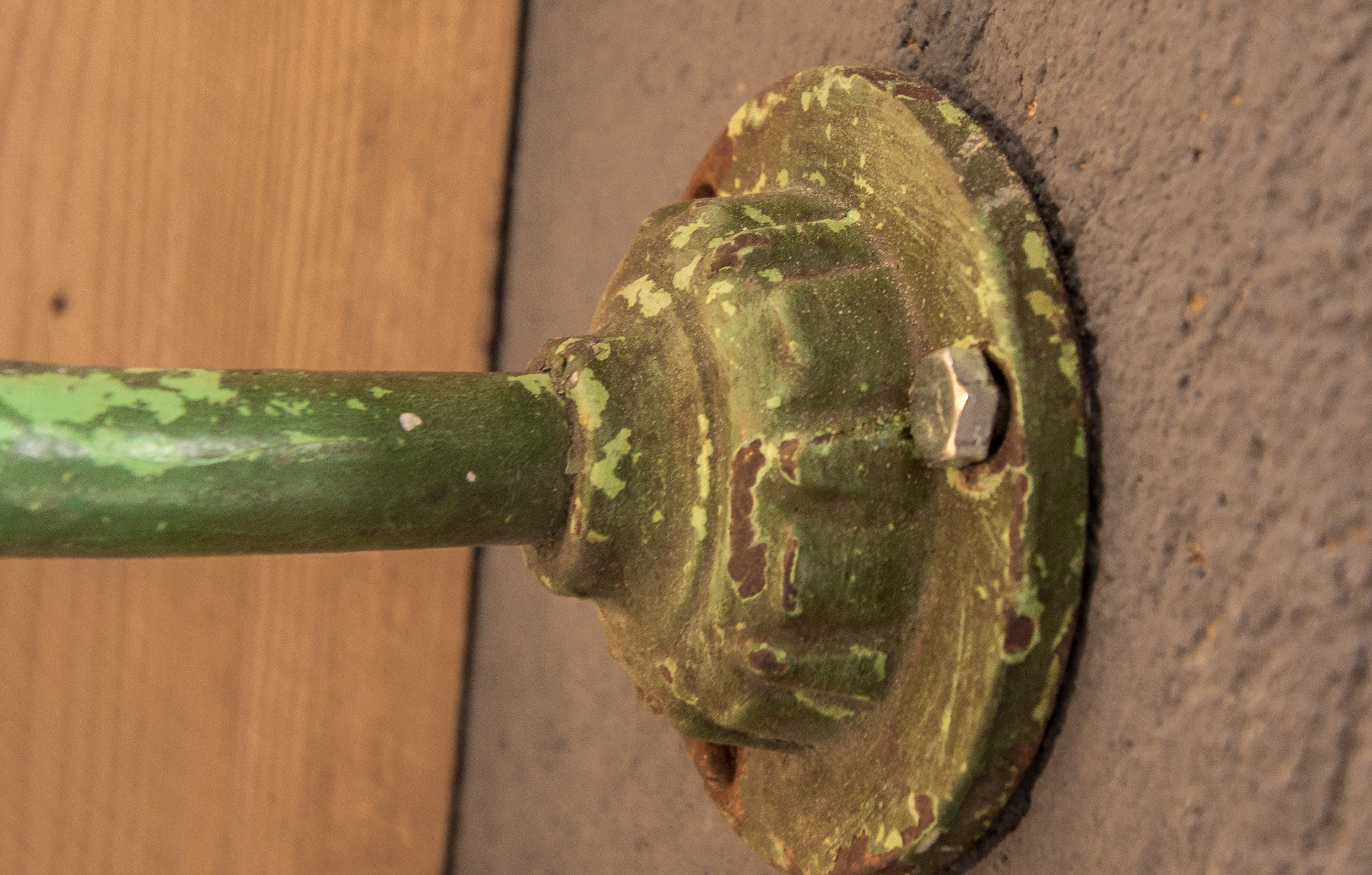 Large swan-neck wall light