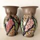 Pair of Carl Gebauer Germany vases, ceramic, 1930s