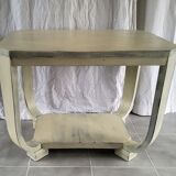 Patinated Art Deco coffee table