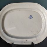 Grand plat de service ancien, Wild Rose par Bell, Cook & Co.