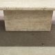 1970s travertine coffee table