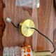 Raak glass and metal suspension 1970