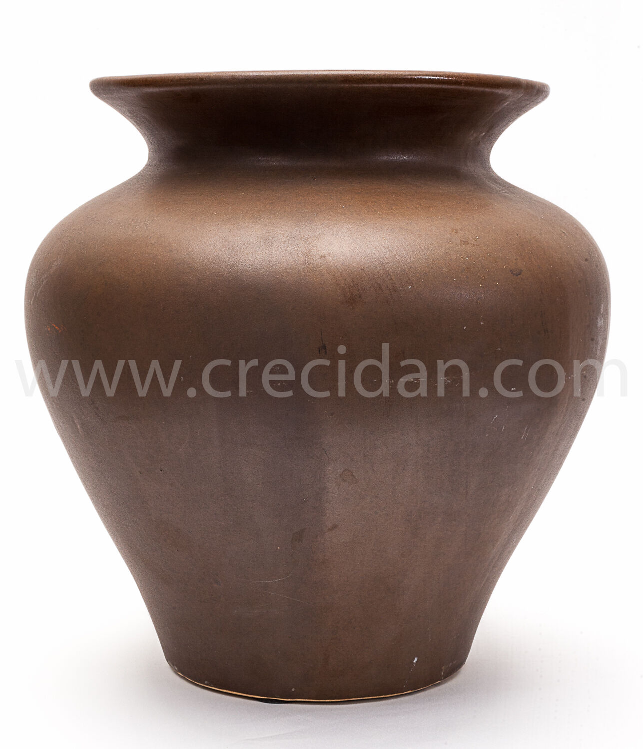 Art Deco brown vase
