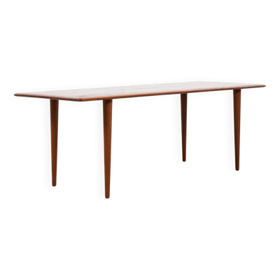 Table basse rectangulaire danoise du milieu du siècle par Peter Hvidt & Orla Mølgaard-Nielsen pour France & Søn