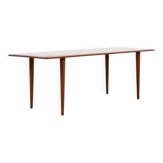 Table basse rectangulaire danoise du milieu du siècle par Peter Hvidt & Orla Mølgaard-Nielsen pour France & Søn