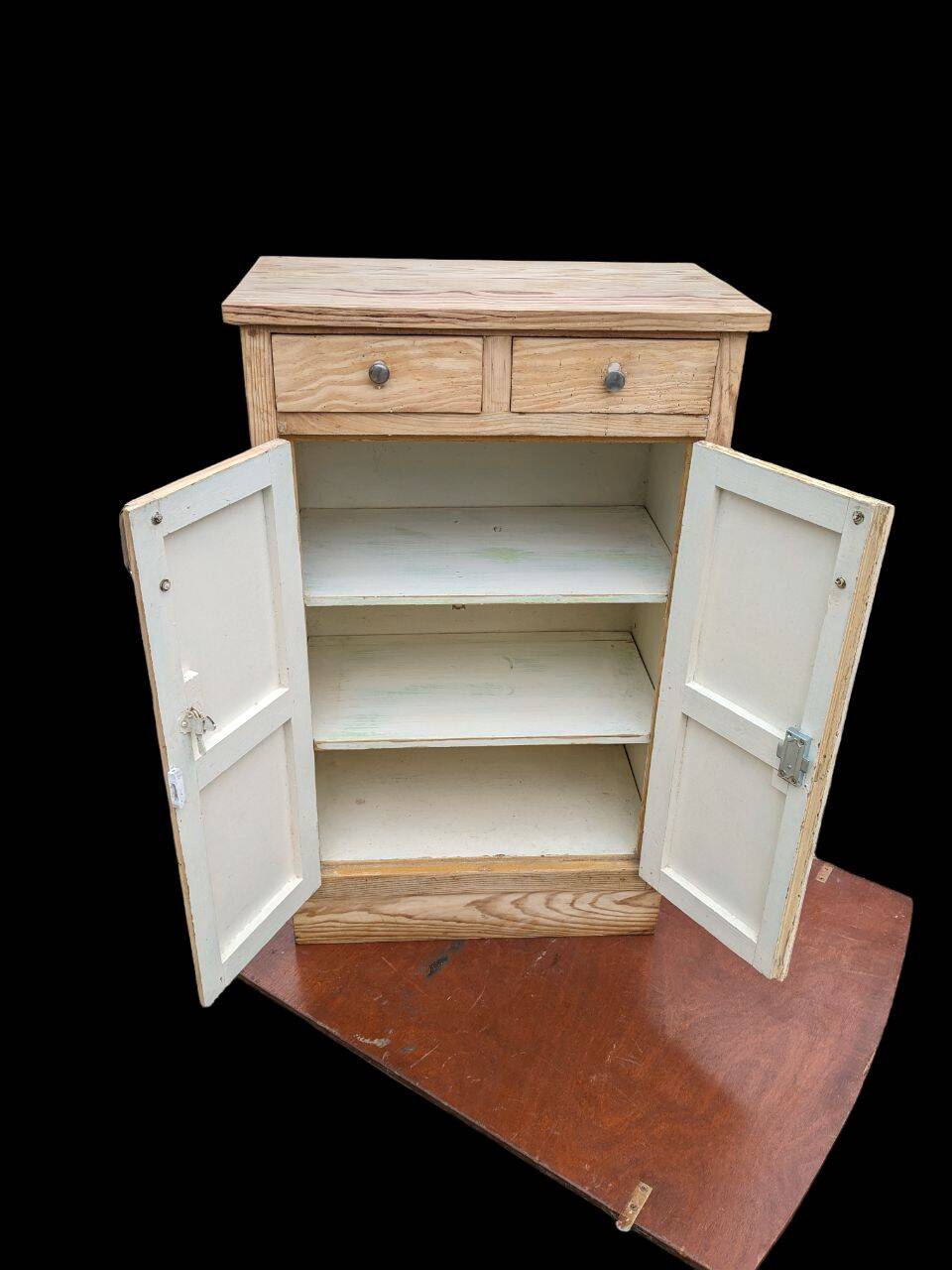 Parisian sideboard in raw pine