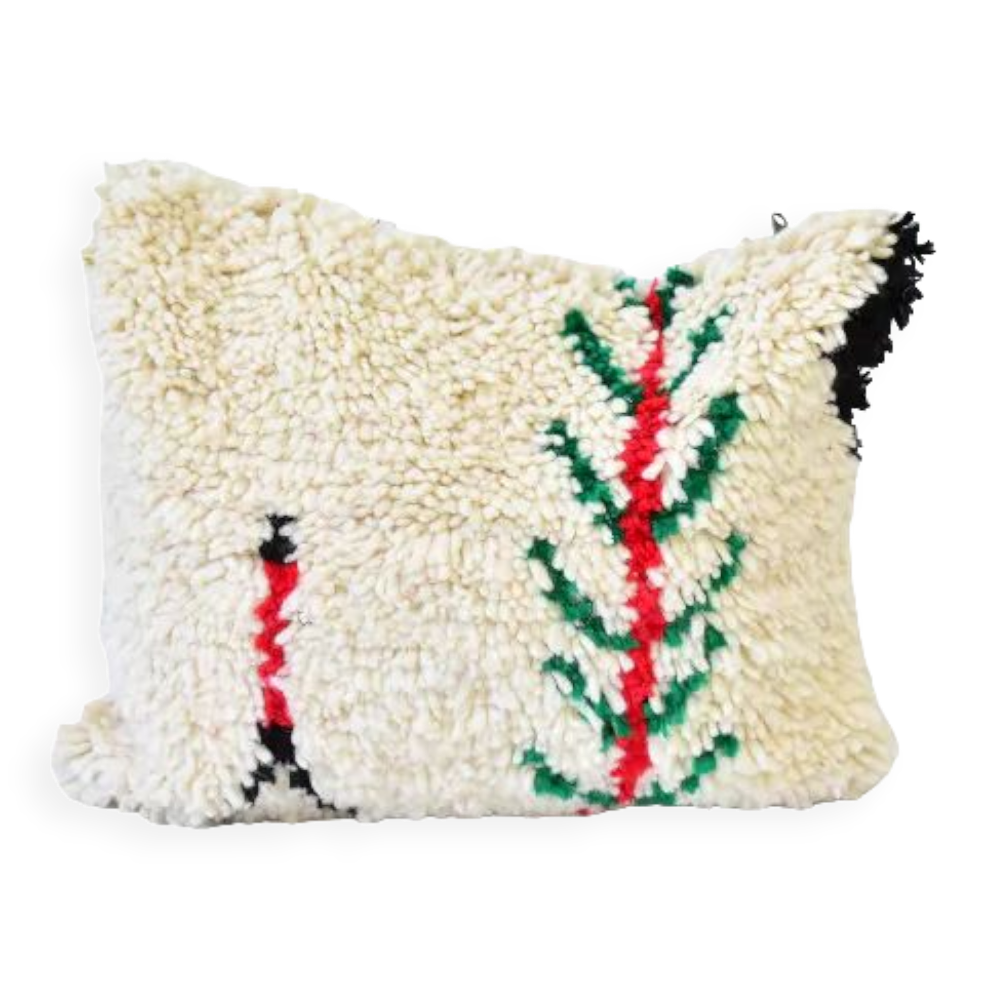 Colorful Moroccan carpet pillow 47x37cm