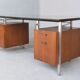 Presidential office rosewood and chrome 1960s